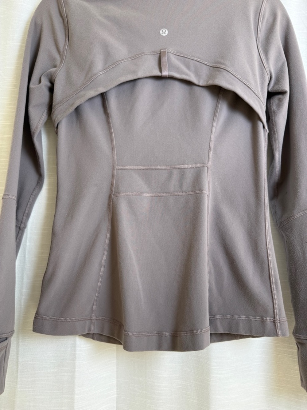 Lululemon Align Jacket Dusty Rose Pink Full Zip Slim Fit Yoga Running | Size 6 - Picture 15 of 16